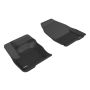 3D MAXpider 2015-2020 Ford Edge Kagu 1st Row Floormat - Black
