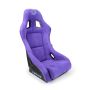 NRG FRP-303PP-PRISMA FRP Bucket Seat PRISMA Edition w/ Pearlized Back Purple Alcantara - Medium