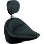 Mustang Motorcycle 76742 Mustang 06-17 Harley Softail Wide Tire (200mm) Wide Tripper Solo Seat Diamond Stitch- Black
