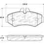 Stoptech 308.09280 Street Brake Pads