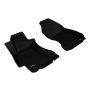 3D MAXpider 2012-2019 Subaru Impreza/XV Crosstrek/WRX/Sti Kagu 1st Row Floormat - Black