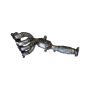 AB Catalytic 4437 Direct Fit Manifold Converter with flex EPA (Federal)