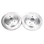 PowerStop AR82127XPR PowerStop Evolution Performance Drilled, Slotted & Plated Brake Rotor Pair