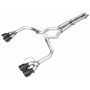 AWE Tuning 3020-43375 AWE 2024 Ford Mustang Dark Horse S650 RWD Track Edition Catback Exhaust w/ Quad Diamond Black Tips