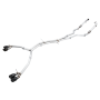 AWE Tuning Audi B9 S5 Sportback Track Edition Exhaust - Non-Resonated (Black 102mm Tips)