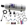 Nitrous Express 20215-15 GM EFI DUAL NOZZLE (100-300HP) WITH 15LB BOTTLE