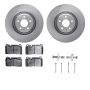 Dynamic Friction 6512-73414 Rotor Kit