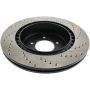 Stoptech 127.46075R Slotted & Drilled Sport Brake Rotor
