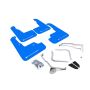 Rally Armor MF32-UR-BL/WH Blue/White Logo