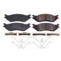 PowerStop 17-1045 PowerStop - Z17 Low-Dust Ceramic Brake Pads with Hardware