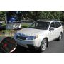 Rally Armor 2009+ Subaru Forester UR Black Mud Flap w/ Blue Logo