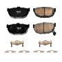 PowerStop 17-323 PowerStop - Z17 Low-Dust Ceramic Brake Pads with Hardware
