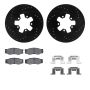 Dynamic Friction 8512-67193 Rotor Kit