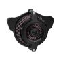 Roland Sands Design 0206-2109-SMB Blunt Air Cleaner Power - Black Ops