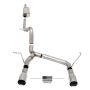 Corsa 18-21 Jeep Wrangler JLU 3.6L 2.75in Sport Cat-Back Exhaust w/ American Flag Tip
