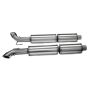 CORSA Performance 14174 Corsa 2003-06 Dodge Viper 8.3L Polished Sport Cat-Back Exhaust (3in Inlet for Use w/ Hi-Flow Conv.)