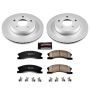 PowerStop CRK2149 Genuine Geomet Coated Rotor and Low-Dust Ceramic Brake Pad Kit