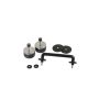Kentrol 97-14 Jeep Wrangler TJ/JK Windshield Tie Down Kit - Powdercoat Black