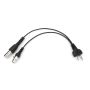 Rugged Radios CS-NITRO-ADPT-2 Nitro Bee Xtreme to 5-pin Car Harness or Headset - Adapter