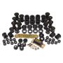 Prothane 87-96 Jeep Wrangler Total Kit - Black
