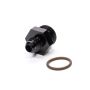FRAGOLA FRG495113-BL #6 x 7/8-14 (#10) Radius O-Ring Fitting Black