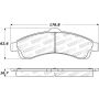 Stoptech 308.08820 Street Brake Pads
