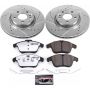 PowerStop K4700-36 Z36 Truck and SUV Carbon-Fiber Ceramic Brake Pad and Drilled & Slotted Rotor Kit