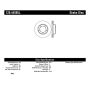 Stoptech 128.44086L Drilled Sport Brake Rotor
