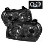 SPYDER 5009203 Projector Headlights - LED Halo - Smoke