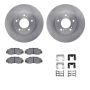 Dynamic Friction 6512-58052 Rotor Kit