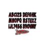 Hardline RUBKG200 Boat Lettering Registration Kit 3 in. - 200 Burgundy/Black