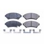 PowerStop 17-699 PowerStop - Z17 Low-Dust Ceramic Brake Pads with Hardware