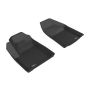 3D MAXpider 2015-2020 Jeep Cherokee Kagu 1st Row Floormat - Black