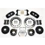 Wilwood 140-10947-D AERO4 Rear P-Brake Kit 14.00in Drilled Big Ford Old Style 2.36in Offset