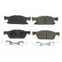 PowerStop 17-2180 PowerStop - Z17 Low-Dust Ceramic Brake Pads with Hardware
