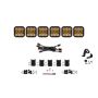 Diode Dynamics DD7245 SS5 Pro Universal CrossLink 6-Pod Lightbar - Yellow Combo