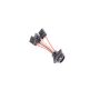 Radium Engineering 17-0027 BULKHEAD HARNESS, INTERNAL UNIVERSAL TRIPLE WALBRO GSS342 PUMP