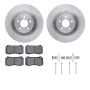 Dynamic Friction 6612-39002 Rotor Kit