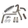SLP 31042A 1998=2002 Chevrolet Camaro LS1 LoudMouth Cat-Back Exhaust System w/ 3.5in Slash Cut Tips