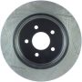 Stoptech 126.61073SL Power Slot 03-08 Crown Victoria/Grand Marquis Rear Left Slotted Rotor