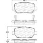 Stoptech 308.10900 Street Brake Pads
