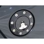 Ridetech 81000036 Billet aluminum gas cap, universal fit, locking, anodized Black.