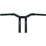 Burly Brand B12-6051B Dominator Raked Bar 10in - Gloss Black