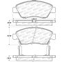 Stoptech 308.09480 Street Brake Pads