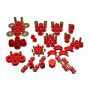 Energy Suspension 74-78 Nissan 260Z/280Z Red Hyper-Flex Master Bushing Set