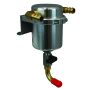 Moroso 85520 11-14 Ford F-150 EcoBoost/5.0L Air/Oil Separator Catch Can - Large Body - Billet Aluminum