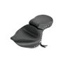 Mustang Motorcycle 75104 Mustang 01-08 Honda VT750DC Spirit Wide Touring 1PC Seat w/Studs- Black