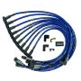 MOROSO MOR73664 Ultra 40 Plug Wire Set - Blue