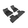 3D MAXpider L1MR00401509 17-18 Maserati Levante Kagu Floor Mat- Black R1 R2