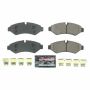PowerStop Z23-2201 PowerStop - Z23 Daily Driver Carbon-Fiber Ceramic Brake Pads with Hardware Kit